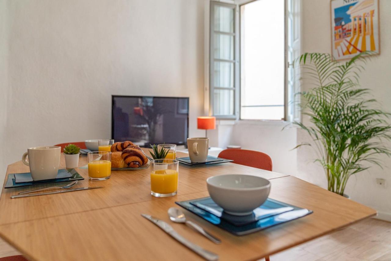 Appartement Coeur Ecusson - Entre Les Arenes Et La Maison Carree Nîmes